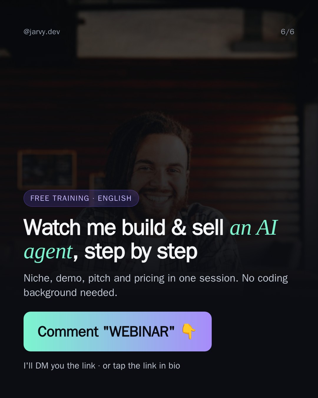 Slide 6: watch the free training