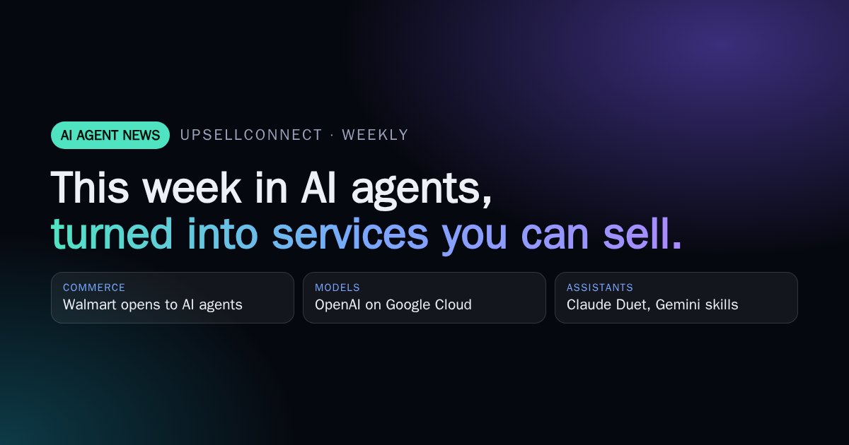 Weekly AI agent news roundup cover